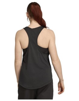 Adidas Essentials Γυναικεία Μπλούζα Βαμβακερή Αμάνικη Μαύρη