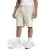 Adidas Essentials Big Logo French Terry Αθλητική Ανδρική Βερμούδα Μπεζ