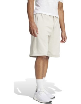 Adidas Essentials Big Logo French Terry Αθλητική Ανδρική Βερμούδα Μπεζ