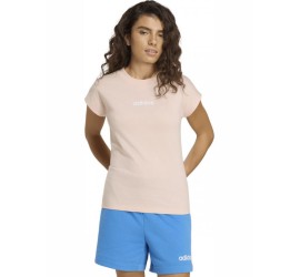 Adidas Γυναικείο Αθλητικό T-shirt Μπεζ