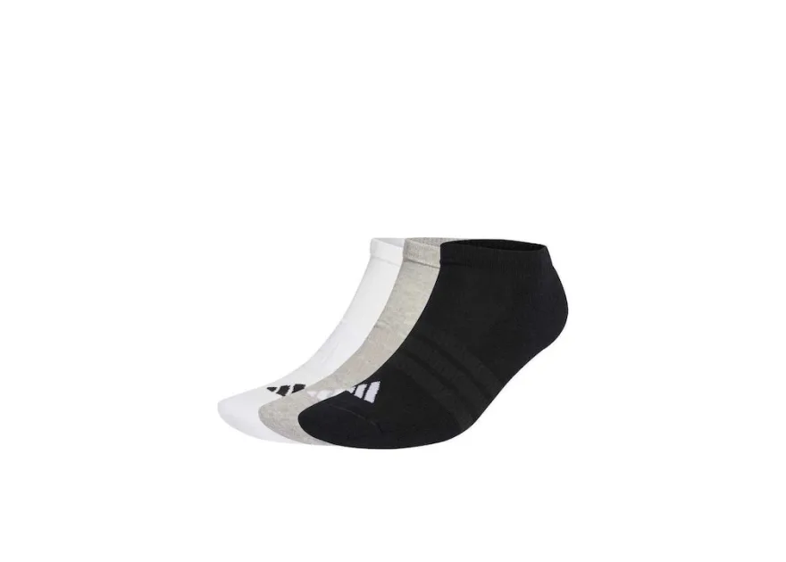 Adidas Essentials Αθλητικές Κάλτσες Πολύχρωμες 3 Ζεύγη