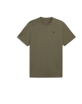 Puma Αθλητικό T-shirt Χακί