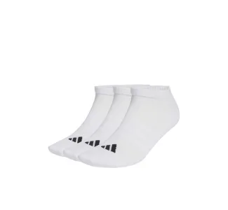 Adidas Essentials Αθλητικές Κάλτσες Λευκές 3 Ζεύγη