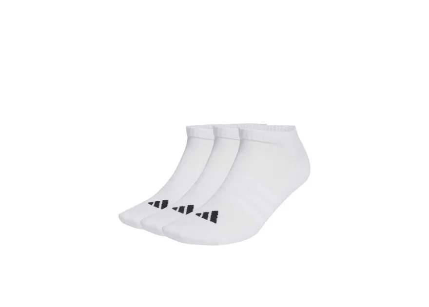 Adidas Essentials Αθλητικές Κάλτσες Λευκές 3 Ζεύγη