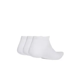 Adidas Essentials Αθλητικές Κάλτσες Λευκές 3 Ζεύγη