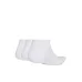 Adidas Essentials Αθλητικές Κάλτσες Λευκές 3 Ζεύγη