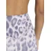 Adidas Animal Training Γυναικείο Cropped Κολάν Ψηλόμεσο Μωβ