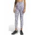 Adidas Animal Training Γυναικείο Cropped Κολάν Ψηλόμεσο Μωβ