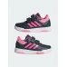 Adidas Παιδικά Sneakers Tensaur με Σκρατς Shadow Navy / Lucid Pink / Bliss Pink