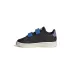 Adidas Παιδικά Sneakers Advantage CF με Σκρατς Μαύρα