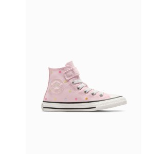 Converse Chuck Taylor All Star Παιδικά Sneakers High με Σκρατς Ροζ