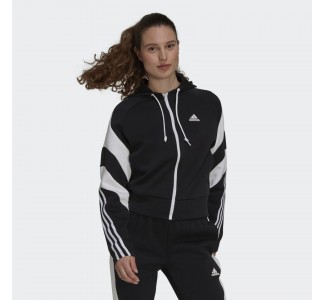 Adidas Sportwear Colorblock Full-Zip Wmn's Hoodie