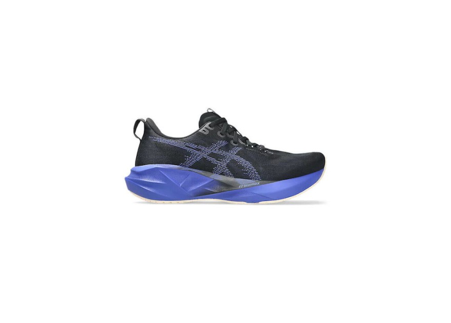 Asics Novablast 5 Ανδρικά Αθλητικά Παπούτσια Running Black/Cobalt Burst