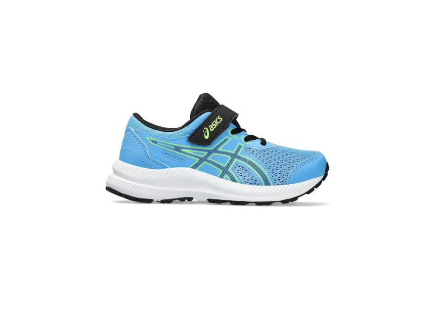 ASICS Contend 8 PS Παιδικά Αθλητικά Παπούτσια Running Γαλάζιο