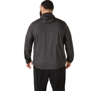 Asics M Core Μπουφάν Αδιάβροχο και Αντιανεμικό Μαύρο
