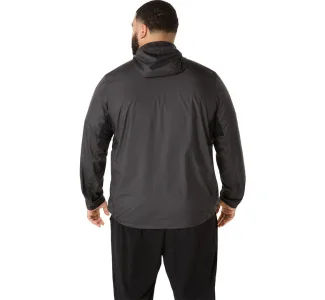 Asics M Core Μπουφάν Αδιάβροχο και Αντιανεμικό Μαύρο