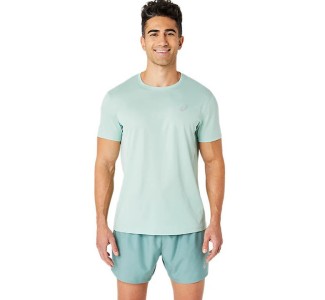 ASICS Core Ανδρικό T-shirt Κοντομάνικο Πράσινο