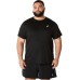 Asics Core Αθλητικό T-shirt Μαύρο