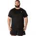 Asics Core Αθλητικό T-shirt Μαύρο