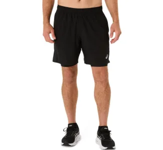 ASICS Core 2 in 1 Αθλητική Ανδρική Βερμούδα για τρεξιμο Μαύρη