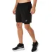 ASICS Core 2 in 1 Αθλητική Ανδρική Βερμούδα για τρεξιμο Μαύρη