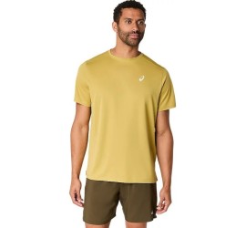 Asics Core Αθλητικό T-shirt Κίτρινο