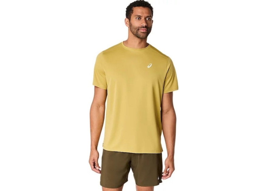 Asics Core Αθλητικό T-shirt Κίτρινο
