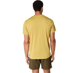 Asics Core Αθλητικό T-shirt Κίτρινο
