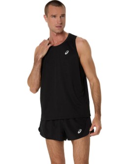 Asics Core Αθλητικό T-shirt Μαύρο
