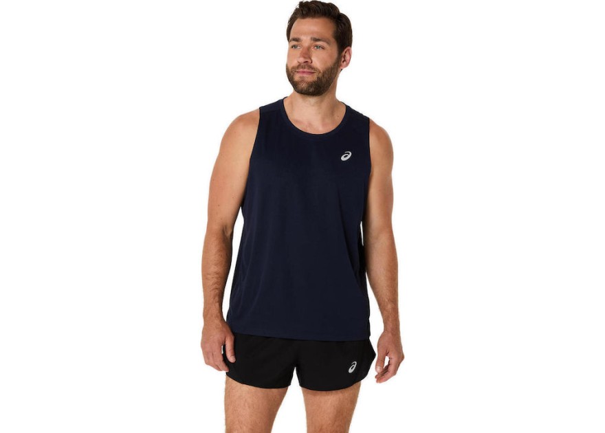 Asics Core Αθλητικό T-shirt Nvy