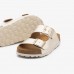 Conguitos Girl's Platinum Buckle Bio Sandals