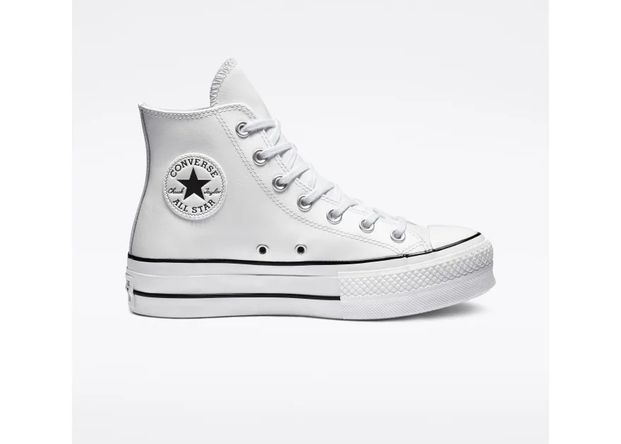 CONVERSE - Chuck Taylor All Star Platform Leather High-Top CONVERSE - Chuck Taylor All Star Platform Leather High-Top