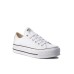 Converse Chuck Taylor All Star Lift Clean Low Top Flatforms Sneakers White / Black