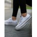 Converse Chuck Taylor All Star Lift Clean Low Top Flatforms Sneakers White / Black