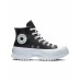 Converse Chuck Taylor All Star Lugged 2.0 Γυναικεία Μποτάκια Μαύρα Με Λευκό Πάτο