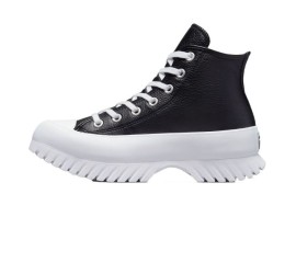 Converse Chuck Taylor All Star Lugged 2.0 Γυναικεία Μποτάκια Μαύρα Με Λευκό Πάτο