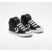 Converse Παιδικά Sneakers High Youth Pro Blaze Strap για Αγόρι Μαύρα