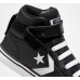 Converse Παιδικά Sneakers High Youth Pro Blaze Strap για Αγόρι Μαύρα