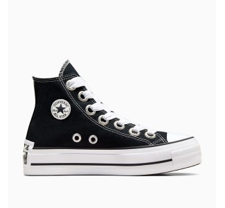 Converse Chuck Taylor All Star Lift Platform Sketch High Top Γυναικεία Παπούτσια Μαύρα