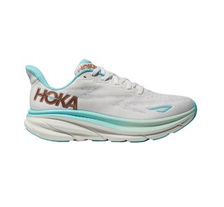 Hoka Clifton 9 Γυναικεία Αθλητικά Παπούτσια Running Λευκά