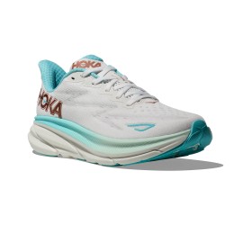 Hoka Clifton 9 Γυναικεία Αθλητικά Παπούτσια Running Λευκά