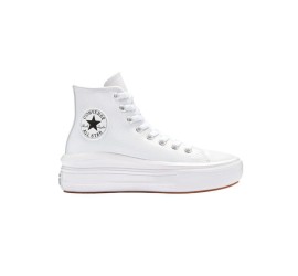 Converse Chuck Taylor All Star Move Γυναικεία Sneakers Λευκά