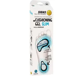 Πάτοι παπουτσιών Sidas Cushioning Gel Slim Insoles