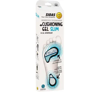 Πάτοι παπουτσιών Sidas Cushioning Gel Slim Insoles