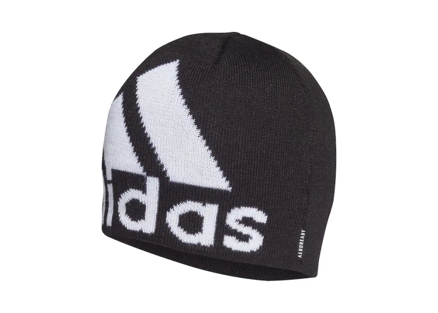 Adidas Big Log Aeroready Beanie Ανδρικός Σκούφος Πλεκτός σε Μαύρο χρώμα