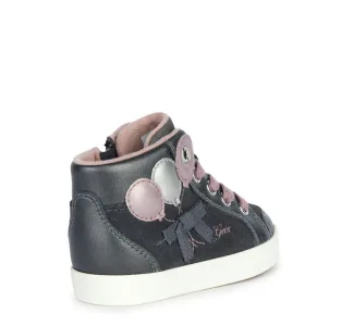 Geox Παιδικά Sneakers High Γκρι
