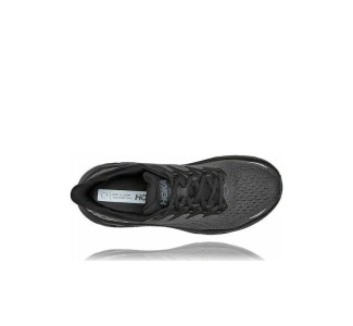 Hoka Glide Clifton 8 Ανδρικά Αθλητικά Παπούτσια Running Μαύρα