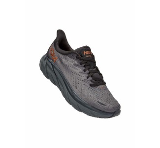 Hoka Glide Clifton 8 Γυναικεία Αθλητικά Παπούτσια Running Μαύρα