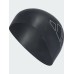 Adidas Logo Σκουφάκι Κολύμβησης Ενηλίκων από Σιλικόνη Μαύρο