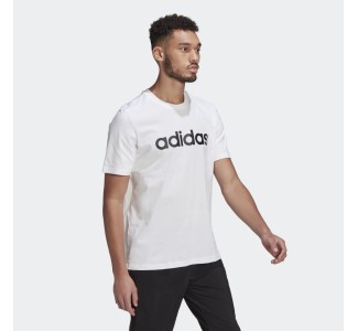 Adidas Essentials Embroidered Linear Logo Tee 